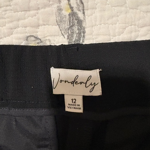 Wonderly Black Wide-Leg Women's Pants - Picture 2 of 2